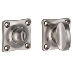 WC-Sluiting 8 mm Vierkant mat nikkel ongelakt