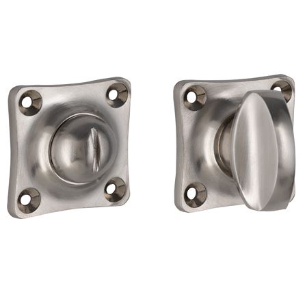 WC-Sluiting 8 mm Vierkant mat nikkel ongelakt