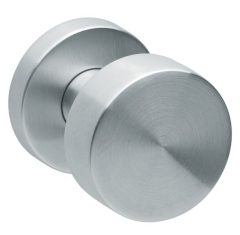 Voordeurknop Vast Rond Ø52mm rvs mat