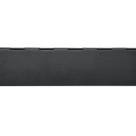 Tochtklep rechthoek zwart