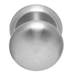 Voordeurknop ORION Ø70mm rvs mat