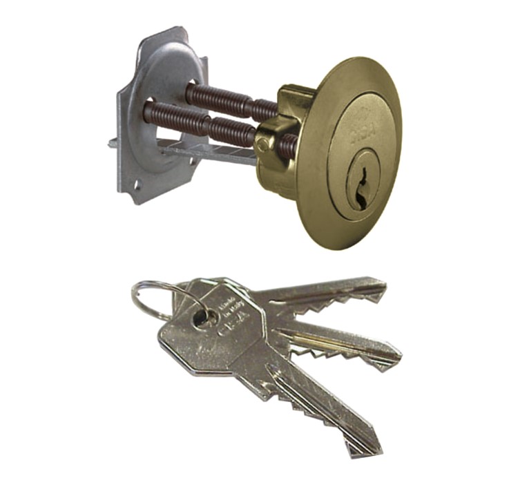 CISA staartcilinder 10G500 voor oplegdeursloten messing