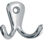 Kanhaak Dubbel 40mm aluminium glans nikkel