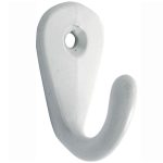 Kanhaak Enkel 38mm aluminium wit gelakt