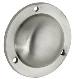 Moerkap Elegant 45x13mm mat nikkel ongelakt