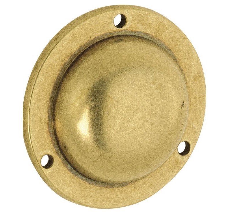 Moerkap Elegant 45x13mm messing antiek