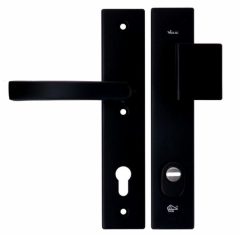 VEILIG veiligheidsbeslag PC92 Greep/Kruk met kerntrekbeveiliging SKG3 zwart