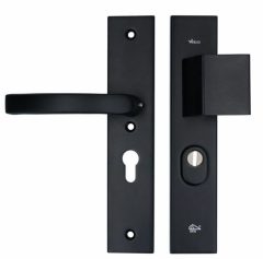 VEILIG veiligheidsbeslag PC55 Greep/Kruk met kerntrekbeveiliging SKG3 zwart