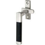 Raamsluiting Met Sluitplaat Links Dual glans nikkel