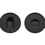 Toiletgarnituur BASICS LBWC50 Blind mat zwart