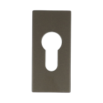 Cilinderplaatje SQUARE LSQBY32 rechthoekig brons