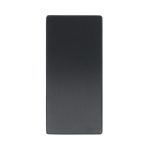 Blind Plaatje SQUARE LSQB32 rechthoekig PVD Gunmetal