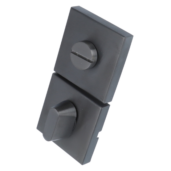 Toiletgarnituur BASIC BSQWC53ZI Blind PVD Gunmetal - Afbeelding 3