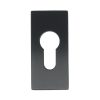 Cilinderplaatje SQUARE LSQBY32 rechthoekig PVD Gunmetal