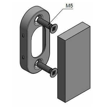 Blind Plaatje SQUARE LSQB32 rechthoekig Wit - Afbeelding 3