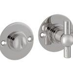 WC-Sluiting 5-8 mm Chemin de Fer 50mm glans nikkel