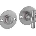 WC-Sluiting 5-8 mm Chemin de Fer 50mm mat nikkel ongelakt