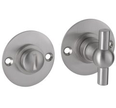 WC-Sluiting 5-8 mm Chemin de Fer 50mm mat nikkel ongelakt