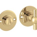 WC-Sluiting 5-8 mm Chemin de Fer 50mm messing ongelakt