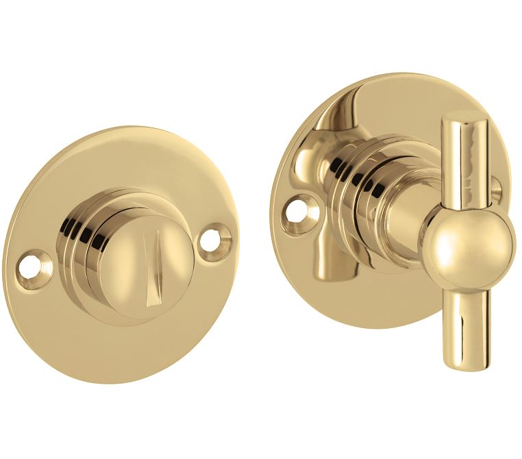 WC-Sluiting 5-8 mm Chemin de Fer 50mm messing ongelakt