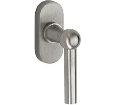 Draaikiepgarnituur Chemin de Fer/Elegant mat nikkel ongelakt