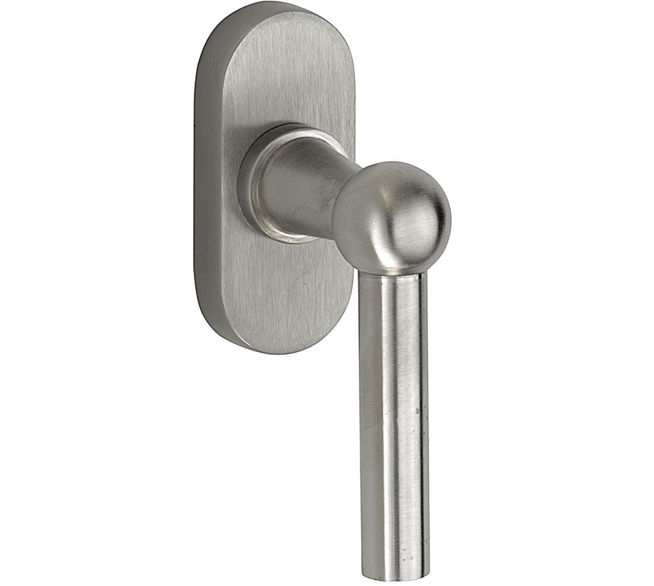 Draaikiepgarnituur Chemin de Fer/Elegant mat nikkel ongelakt