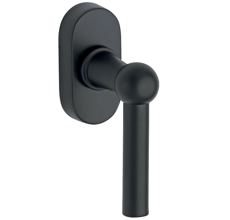 Draaikiepgarnituur Chemin de Fer/Elegant mat zwart