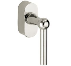 SKG2 Draaikiepgarnituur afsluitbaar Chemin de fer/Elegant glans nikkel