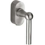 SKG2 Draaikiepgarnituur afsluitbaar Chemin de fer/Elegant mat nikkel ongelakt