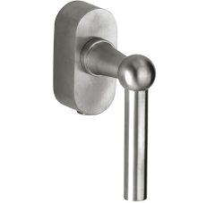 SKG2 Draaikiepgarnituur afsluitbaar Chemin de fer/Elegant mat nikkel ongelakt