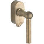 SKG2 Draaikiepgarnituur afsluitbaar Chemin de fer/Elegant messing antiek