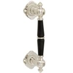 Deurgreep Nouveau ebben glans nikkel