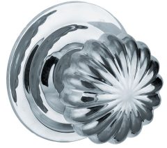 Voordeurknop Nouveau 125mm glans chroom