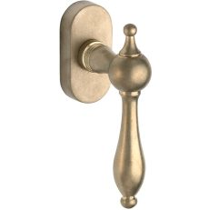 Draaikiepgarnituur Barock/Elegant messing antiek