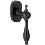 Draaikiepgarnituur Barock/Elegant mat zwart