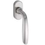 Draaikiepgarnituur Banaan/Elegant mat nikkel ongelakt