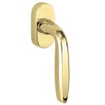 Draaikiepgarnituur Banaan/Elegant messing gelakt