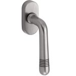 Draaikiepgarnituur Art-Deco/Elegant mat nikkel ongelakt