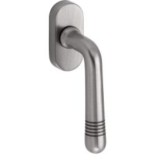 Draaikiepgarnituur Art-Deco/Elegant mat nikkel ongelakt