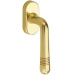 Draaikiepgarnituur Art-Deco/Elegant messing gelakt