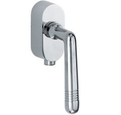 SKG2 Draaikiepgarnituur afsluitbaar Art-Deco/Elegant glans chroom