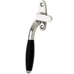 Raamsluiting Met Sluitplaat Links Bonton ebben glans nikkel