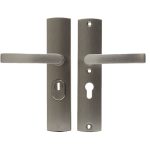 Axa Curve Plus rvs-Look PC72 Veiligheidsbeslag kruk/kruk met kerntrekbeveiliging SKG3