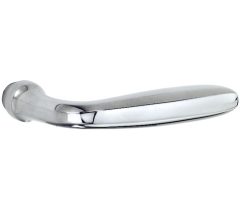 Deurklink Banaan glans chroom