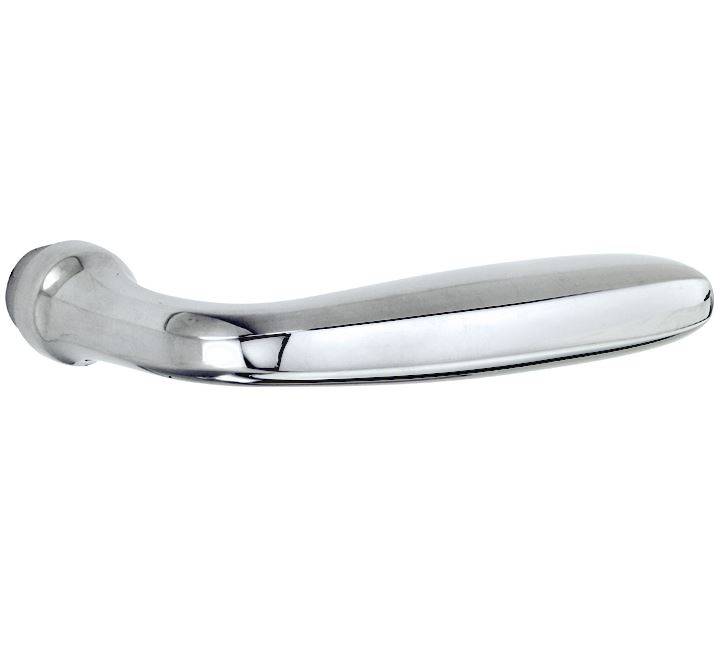 Deurklink Banaan glans chroom