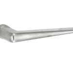 Deurklink Wig mat nikkel ongelakt