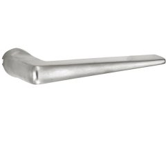 Deurklink Wig mat nikkel ongelakt