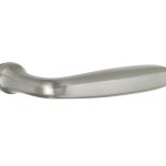 Deurklink Banaan mat nikkel ongelakt