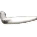 Deurklink Dudok mat nikkel ongelakt