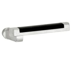 Deurklink Dual ebben mat nikkel ongelakt